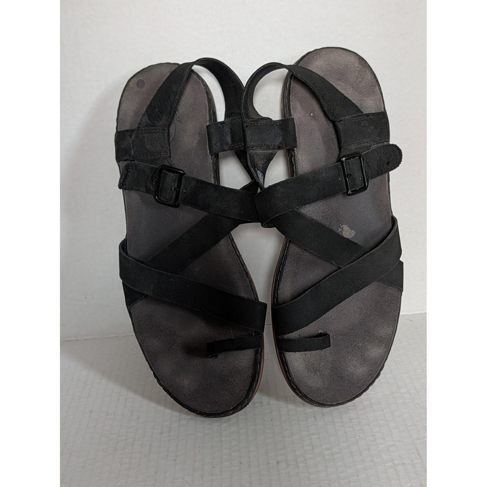 Chaco Women's Black Performance Sport Sandals Size 11 Adjustable Strappy Outdoor